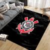 Brighton Flannel Pattern Square Carpet,Area Rug,Carpet Rug for Living Room Bedroom Sofa Playroom Decor,Non-slip Floor Mat