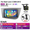2Din Android 13 LHD автомобильное радио для Seat Leon 2 MK2 2005 - 2012 мультимедийный плеер стерео беспроводной Carplay GPS RDS 4G головное устройство