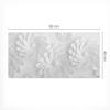 Vinyl Anti-Slip Gaming Desk Mat Floral Spirals 90x45 cm