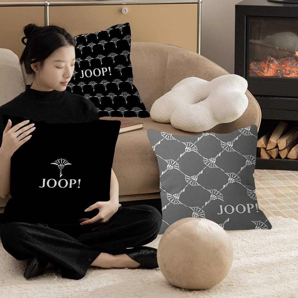 Funny Printed J-Joop Cushion Cover Polyester Sofa Cushions Decorative Throw Pillows Home Decoration Pillowcover