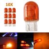 10pcs T20 7443 7440 Signal Light W21/5W Clear Glass DRL Daytime Running Lights Turn Stop Signal Brake Tail Light Bulbs