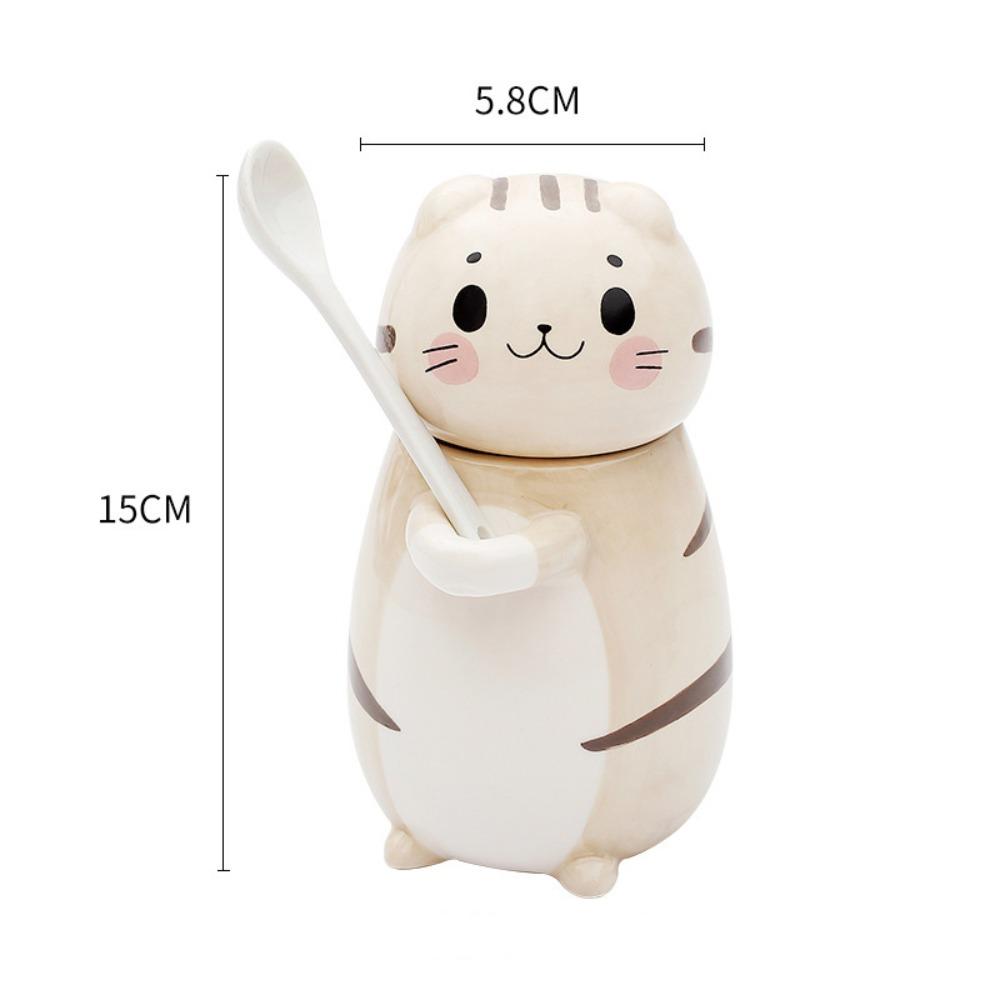 Кофейники в форме кошек 6 цветов Чашки для молочного чая Милая кофейная посуда Кухня