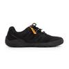 Men's Soft Black Fabric Sneakers with Laces