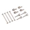 RC Dogbone Adapter Diff Cup Joint Axle for WLtoys A949 A959 A969 A979 K929 and Other 1 18 RC Car Silver