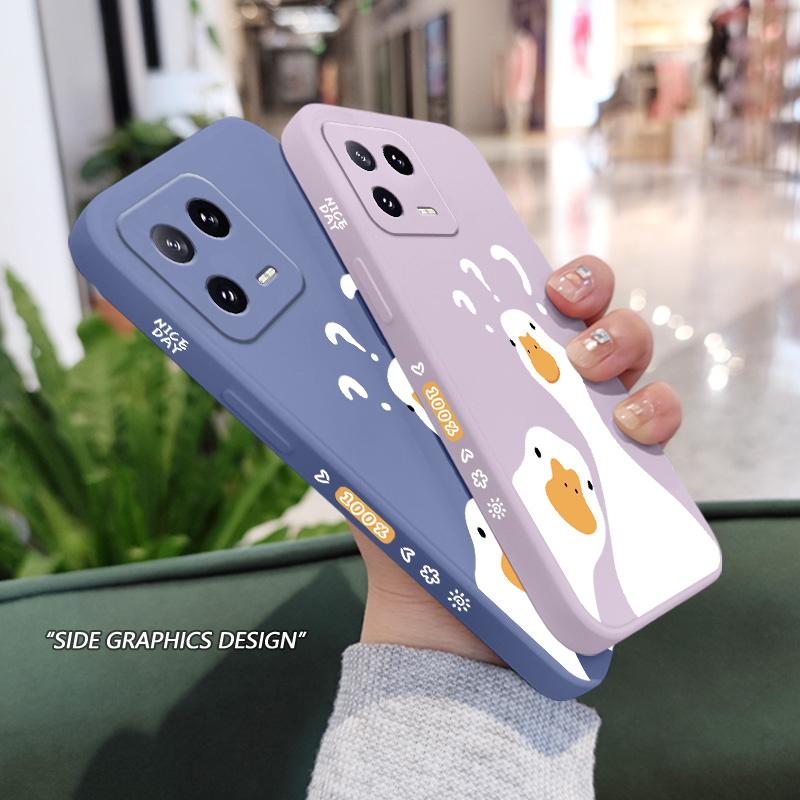 Чехол для телефона «Пораженный утенок» для Xiaomi Mi 14T 14 13 13T 12 12X 12T 12S 11 11T Ultra 10 10T 9 9T 9SE 8 Pro Lite Жидкий силиконовый чехол