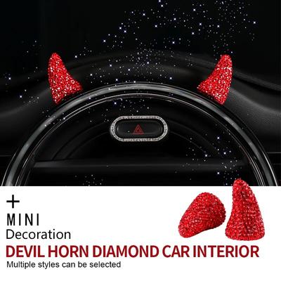 Для MINI COOPERS JCW ONE F54 F55 F56 F60 R55 R60 R61 R56 украшения автомобиля креативные милые наклейки для интерьера автомобильные аксессуары