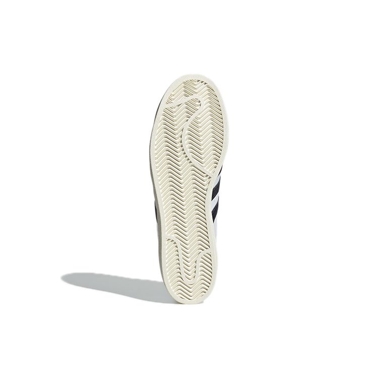 Adidas Оригинальные кроссовки Superstar с низким верхом, унисекс, белые/синие, GX5187