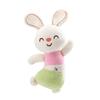 Shinse Plush Baby Rattle Toy with Ring-Ring Stick, Cute Fabric Toy, Cotton, Ages 3 Months and Up, Popular Baby Gift, Educational Toy, Dancing Bunny,