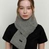 KINDABABY cozy knit muffler - gray