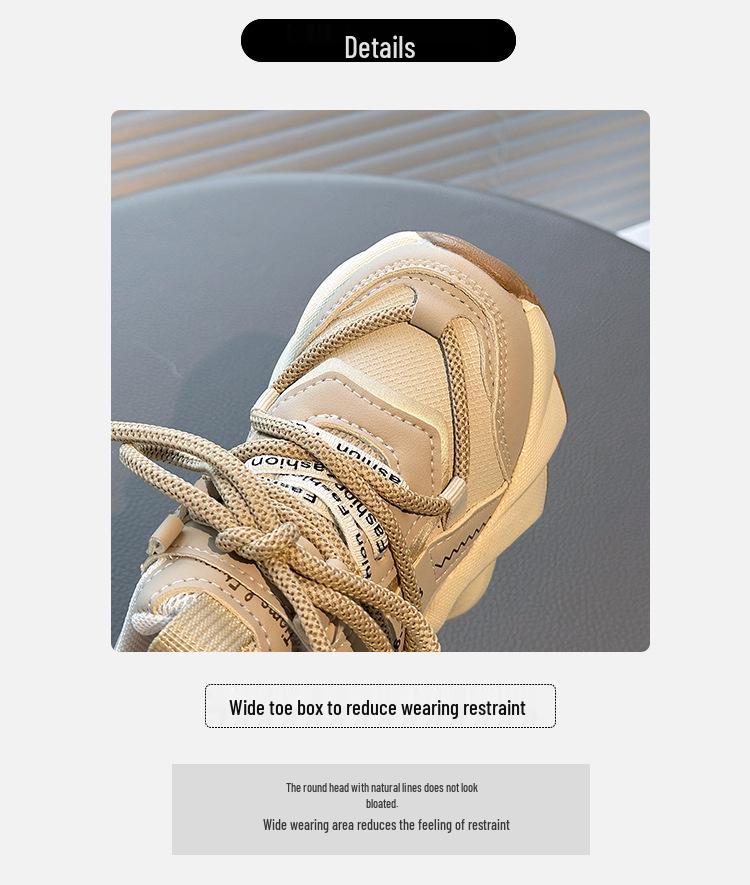 Легкие кроссовки для мальчиков и девочек 2025 года - Кроссовки с мягкой подошвой для детей, Весна и Осень