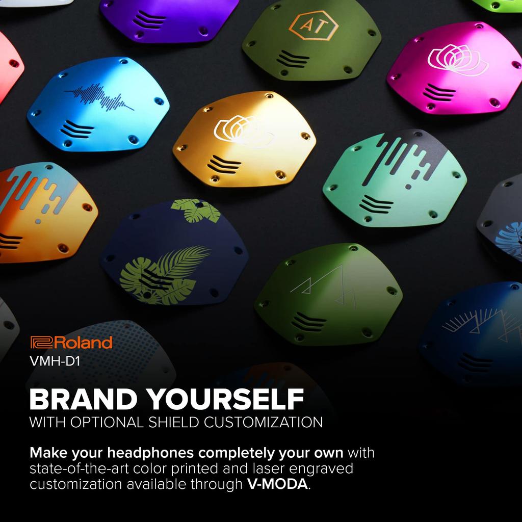 Roland Наушники для электронных барабанов черные VMH-D1 V-Drums