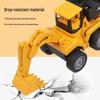 Children's Cross-Border Construction Toy Set: Inertial Excavator, Bulldozer, Road Roller, and Forklift