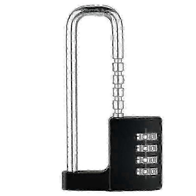 Combination Padlock Outdoor Waterproof Heavy Duty with Code Multifunctional Adjustable Long