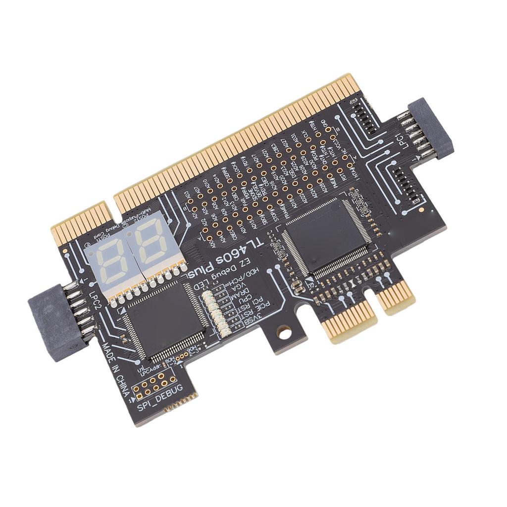 Диагностическая карта материнской платы LPC Debug Card Анализатор-тестер для диагностики материнских плат для сборки и обслуживания компьютеров