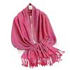 Ethnic Style Plaid Cashew Jacquard Air Conditioner Quilt Long Scarf Shawl Scarf Fringed Spring And Summer Thin Bag Headscarf Scarf Female