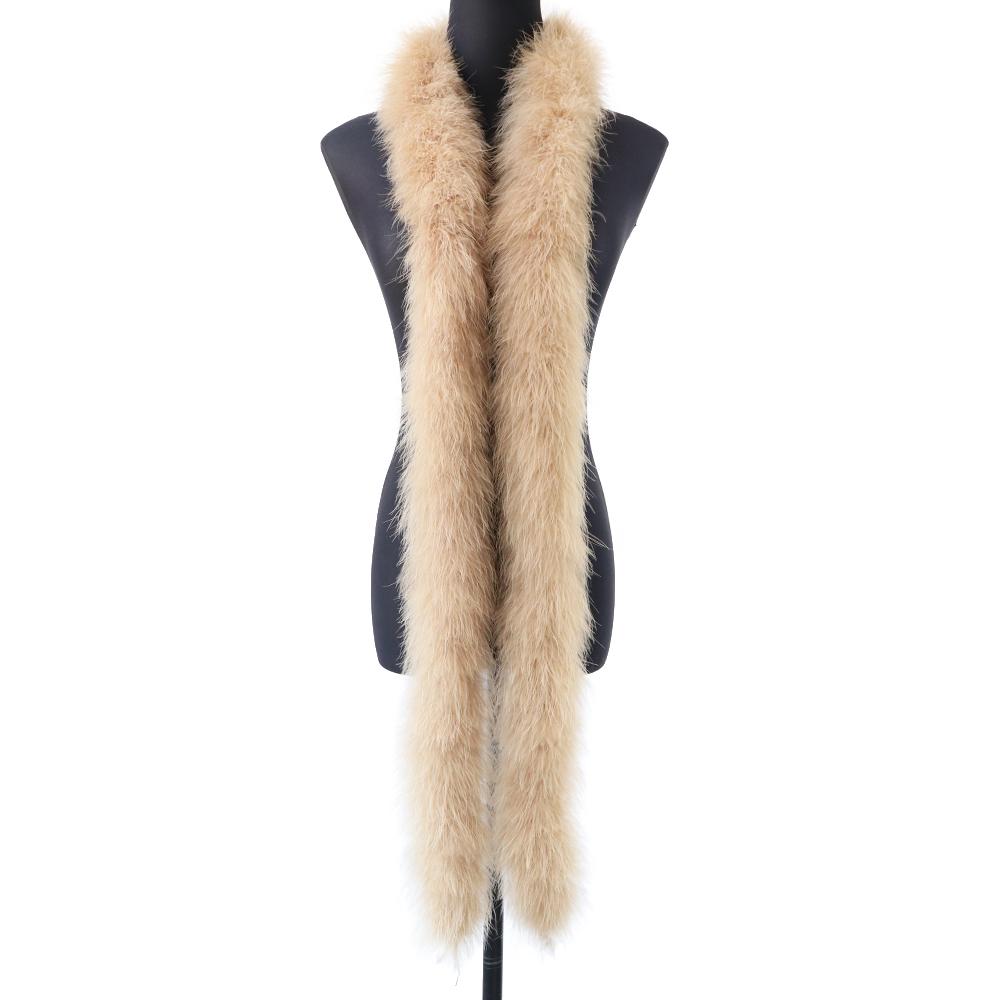 50 грамм Мягкое Белое Марабу Перо Боа 2 метра Натуральный Плюмаж Индейки Шарф Для Вечеринки Костюма Одежды Украшение Боа Отделка