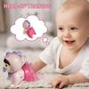 Baby Musical Crawling Toys for Girl Boy Cute Doll Early Learning Educational Toy Light Up Music Developmental Toy Tummy Time Toy