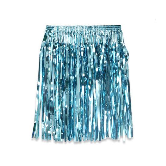 Yousheng Фольгированная мишура парики и маскарадный костюм диско-тематический наряд с бахромой и эластичной талией металлические косплей танцевальные принадлежности