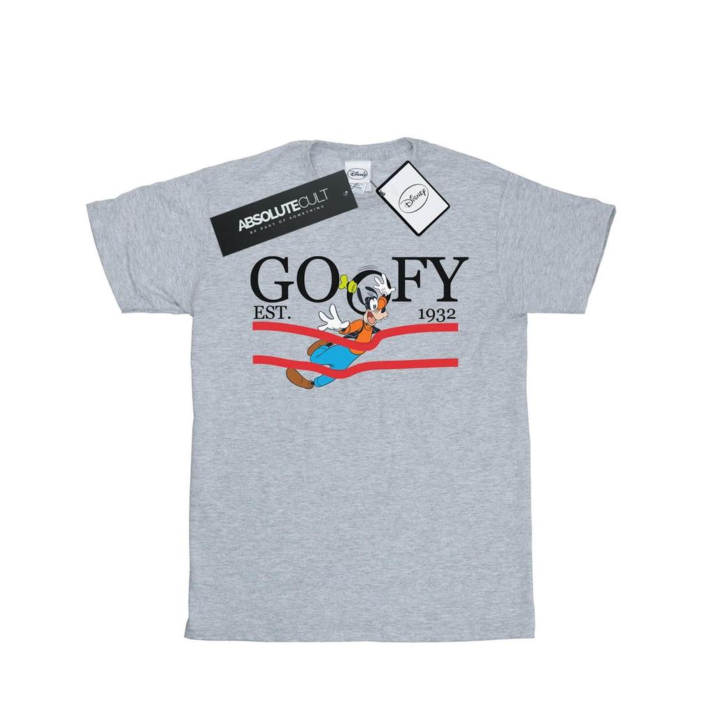 Disney Womens/Ladies Goofy By Nature Cotton Boyfriend T-Shirt