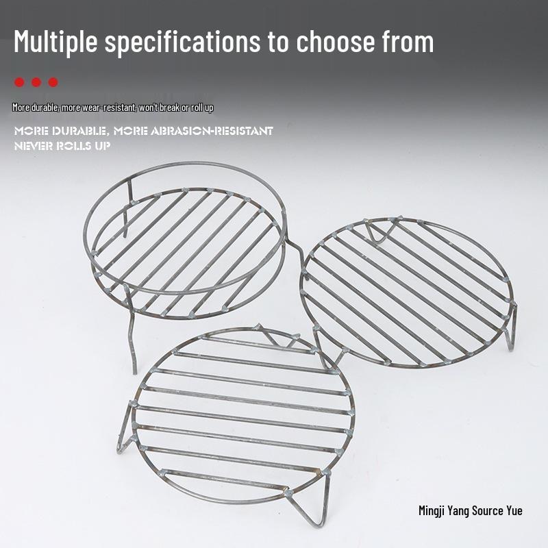 Ручная сварка Двухслойная Основа для Дровяной Печи с Арматурой и Кронштейном для Костровища