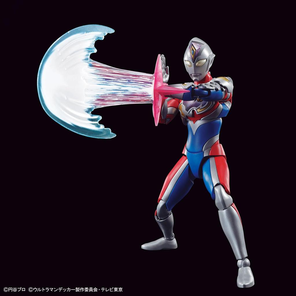BANDAI SPIRITS Стандартная пластиковая модель Ultraman Decker Flash Type 2640764 Figure-rise, цветная