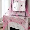 Scene Prop Stretchable Spider Cobwebs Elastic Pink Spider Silk Web Cotton Gothic Haunted House Decor Party Decoration