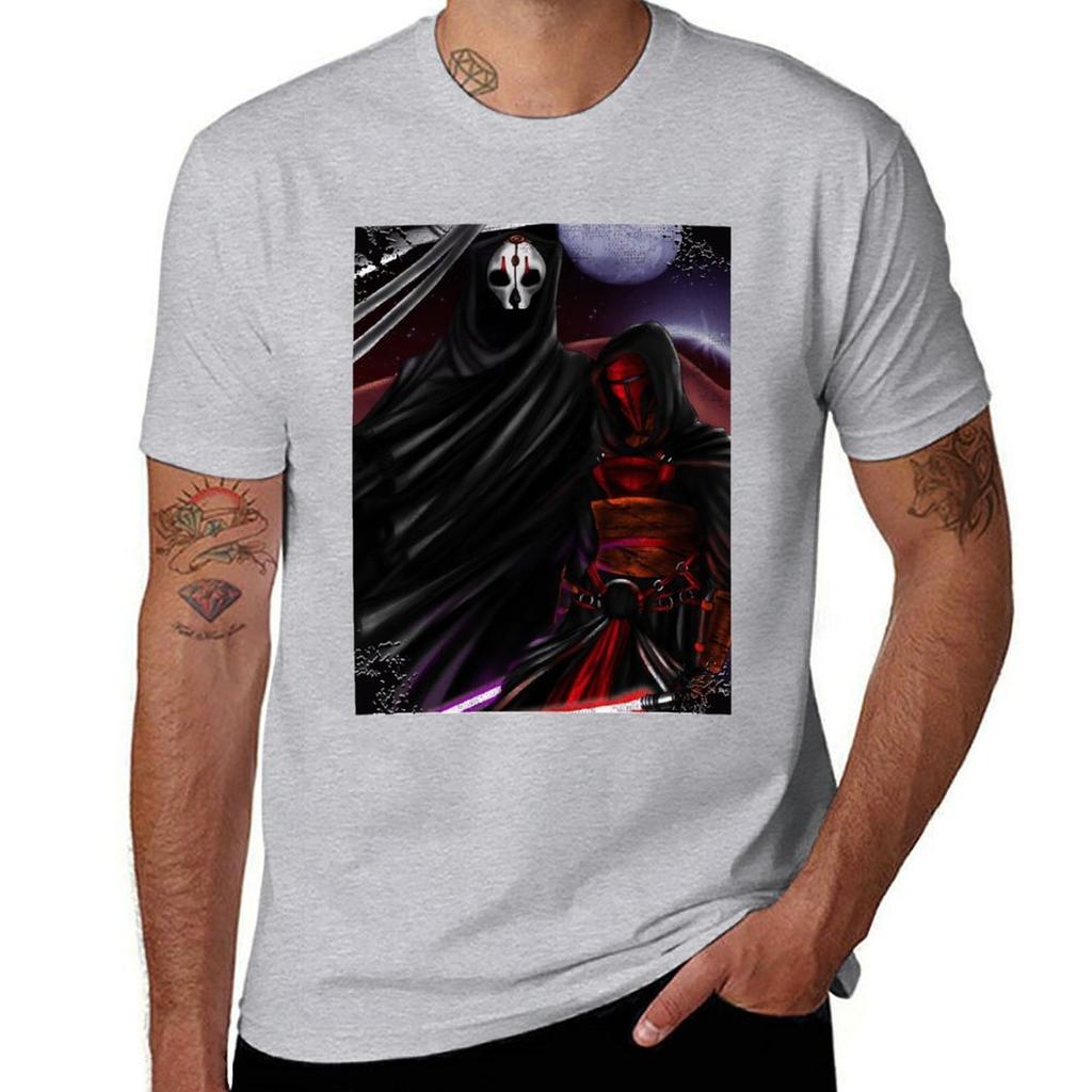 Эпическая футболка Ревана и Дарта Нихилуса милая одежда принт животного для мальчиков винтажная оверсайз fruit of the loom мужские футболки