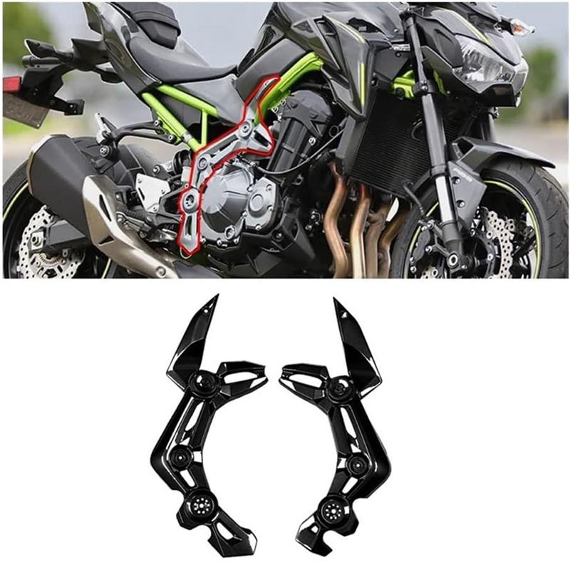A28G-Боковая панель рамы мотоцикла, накладка, защита для Kawasaki Z900 2017- Аксессуары