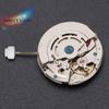 White Movement 2813 Watch Movement 3 Hands Single Calendar Watch Movement Replacement 4 Pin Design Automatic Mechanism