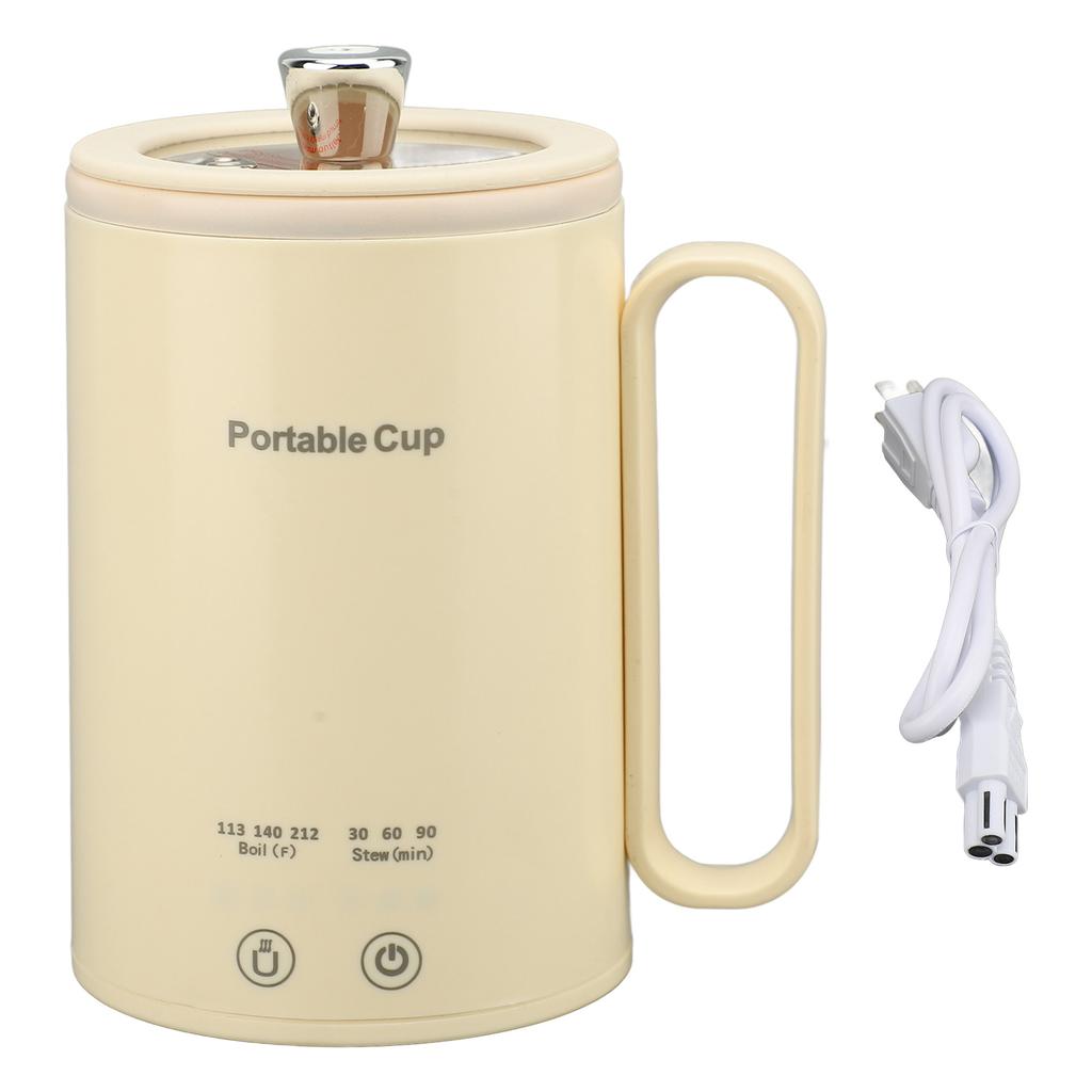 Small Portable Electric Kettle 300W Auto Power Off Boil Dry Protection Mini Hot Water Boiler Heater