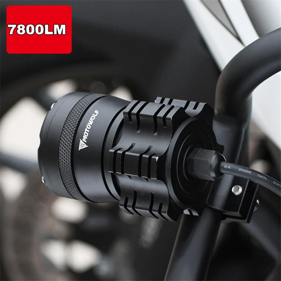 2 ШТ 180 Вт 6500K 7800 ЛМ Универсальный Сплав Алюминия 9 Светодиодных Чипов CREE Мотоциклетные фары Лампа Мотоциклетная Водонепроницаемая