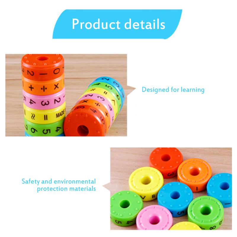 Children Toys Magic Axis Magnetic Mathematics Digital Intelligence Arithmetic Learner Baby Toy