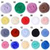 38 Colors Felt Craft Felting Wool Fiber Felt Fabric Felting Pack DIY Handmade Toys 5g/10g/20g/50g