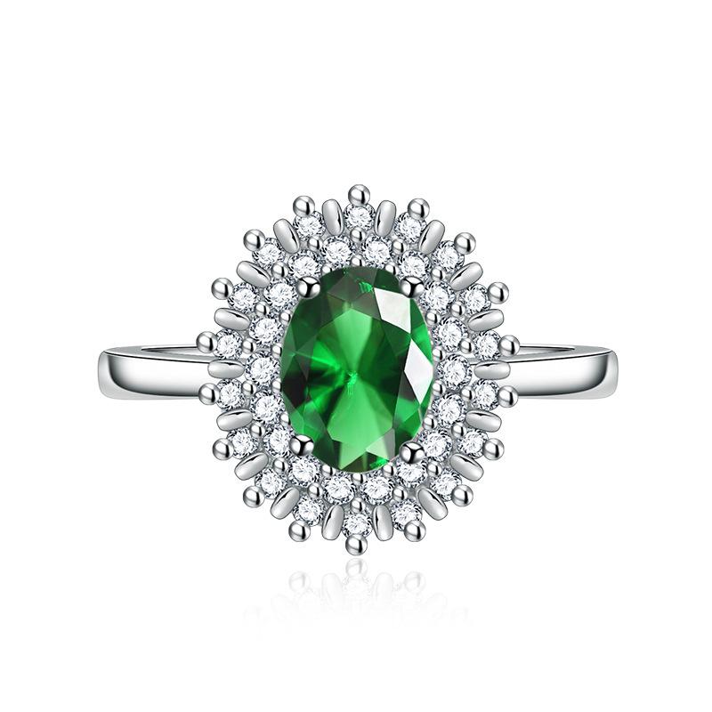 BELLA BOX Opening Resizable Rings For Women Zircon Engagement Party Fine Jewelry Gift