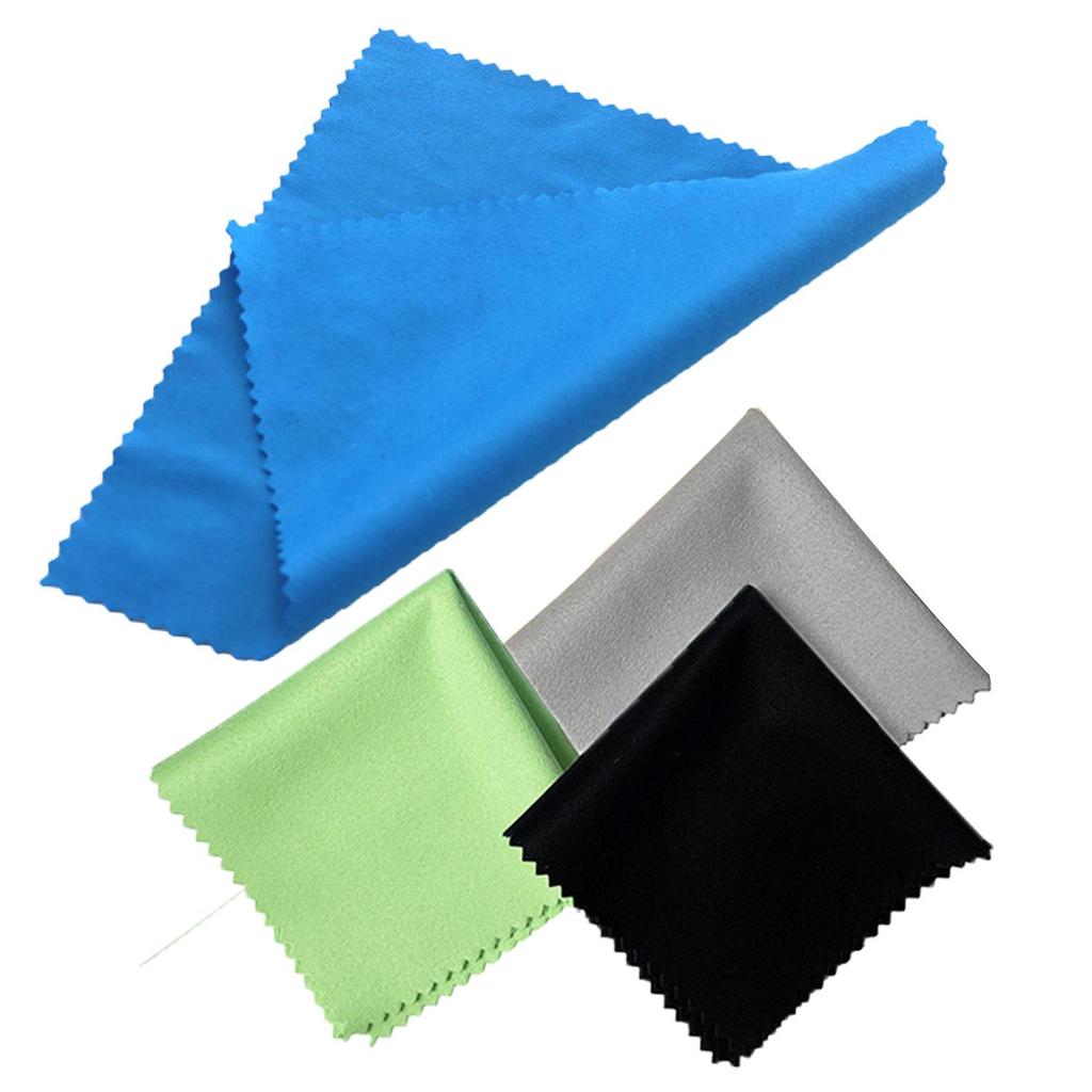 Double-Sided Velvet Instrument Polishing Cloth for Guitar, Bass, and Piano Care