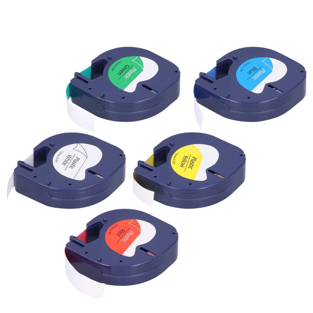 Сменная этикеточная лента для принтера LETRATAG, аксессуары для печати на ленте 12 мм x 4 метра