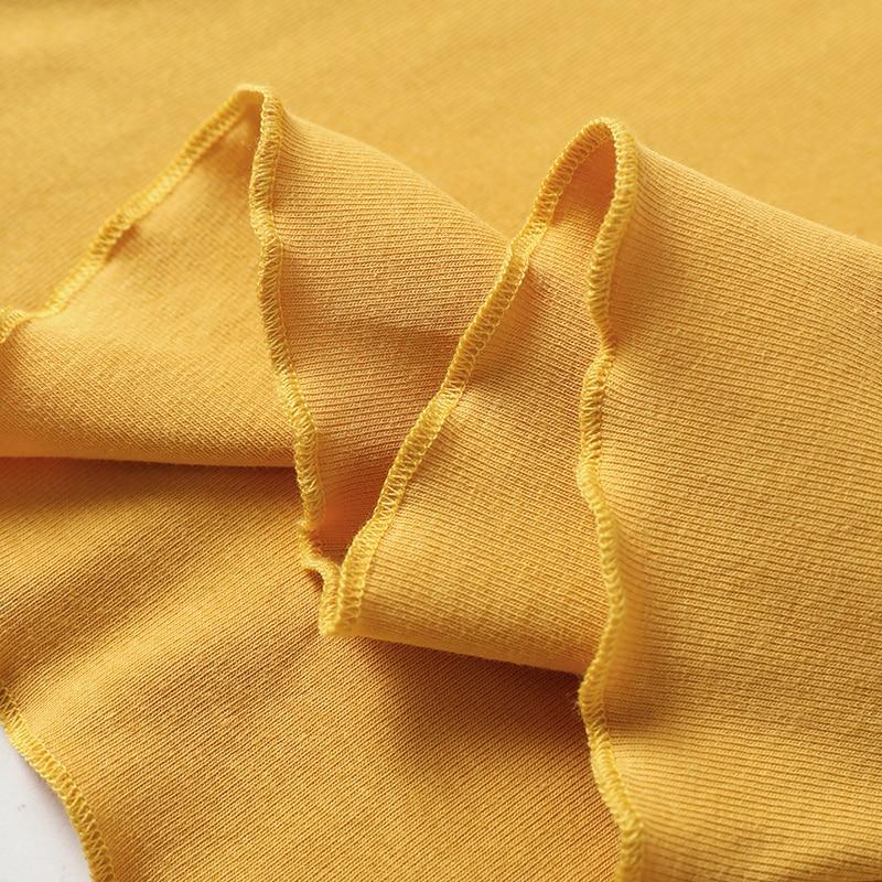 Летняя футболка с оборками, женские хлопковые повседневные однотонные топы с короткими рукавами, футболки