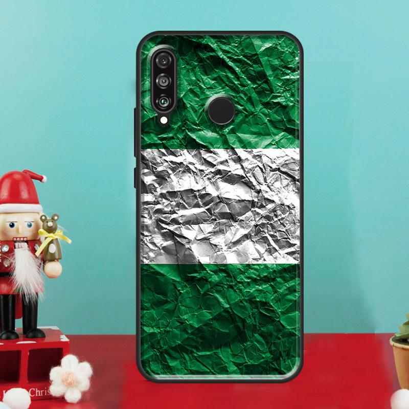 Nigerian flag For Huawei Nova 10 9 SE 12i 12s 11i 8i Y90 Y60 Y70 Y72 Y73 Y61 Y91 P30 P40 Lite P60 Pro Case