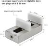 Ouzionz 2 Pack Aluminum Door Frame Security Lock with Key Child Safety Limiter CH-2
