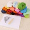 Toys Diy Sheep Wool Felt Toy 25 Colors Needle Felting Kit Wool Felting Tools Handmade Felt Needle