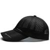 Breathable Men Women Thin Mesh Outdoor Breathable Sun hat Peaked Cap Baseball Cap Fishing