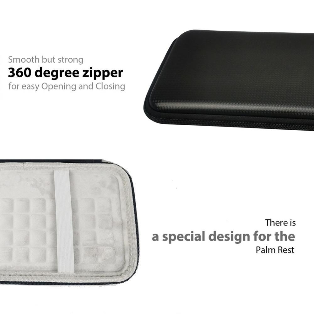 Портативный чехол для Logitech K380/Apple Magic Mini, ультратонкая защитная сумка для хранения клавиатуры, пыленепроницаемая сумка с веревкой