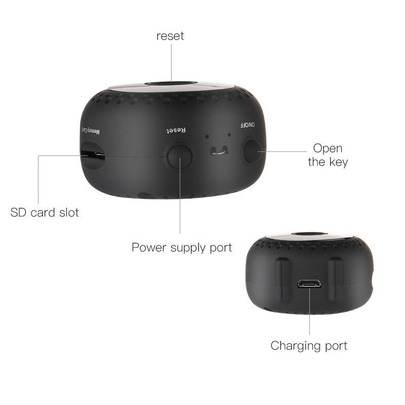 Мини-камера Wi-Fi, камера видеонаблюдения для домашней безопасности, маленькая беспроводная камера наблюдения, мини-видеокамера, видеокамера, Wi-Fi камера, няня 1080P