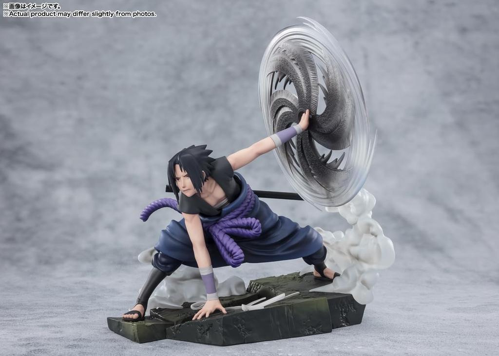 Figuarts ZERO Fierce NARUTO Shippuden Uchiha Sasuke Mangekyo Sharingan Light and Darkness 200 мм Полная фигурка [Супер Битва] - - Приблизительно. АБС и ПВХ