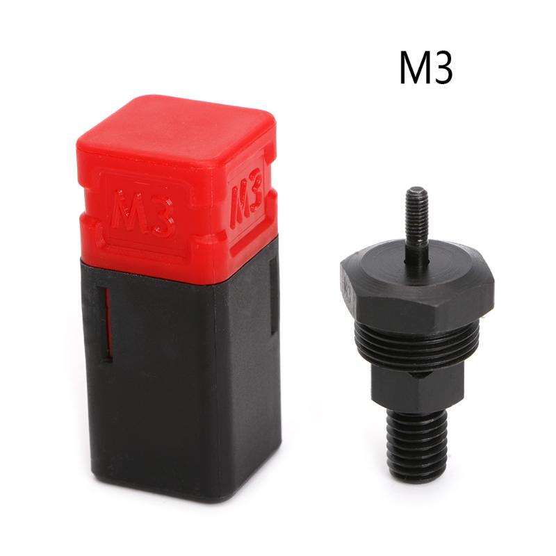 Замена резьбовой оправки части пистолета-заклепщика для метрической заклепки M3-M12 с гайкой