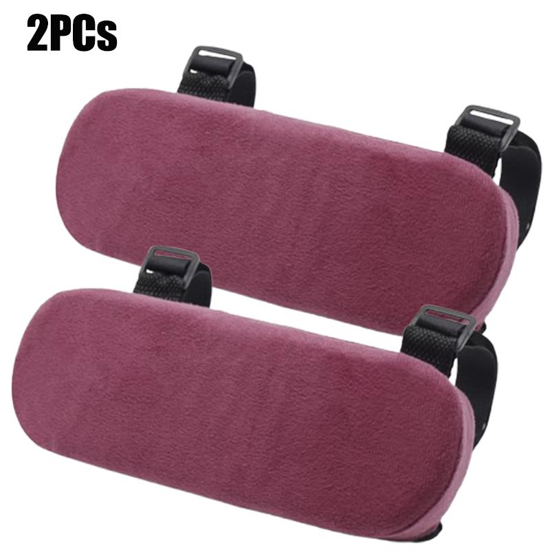 Soft Armrest Cushion PP Sponge Foam Armrest Cushion 1/2PCS for Home Office Chair Computer Gaming Elbow Pad Removable Washable