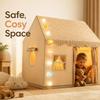 Double Curtains Kids Play Tent Foldable Toddler Tent Gifts Children's Castle Tent  Children Toys