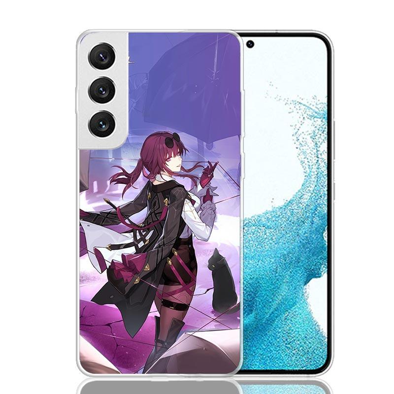 Чехол для телефона Honkai Star Rail Кафка для Samsung Galaxy S26 Ultra S23 S24 S25 Edge S20 FE S21 S22 Plus Мягкий печатный чехол Funda