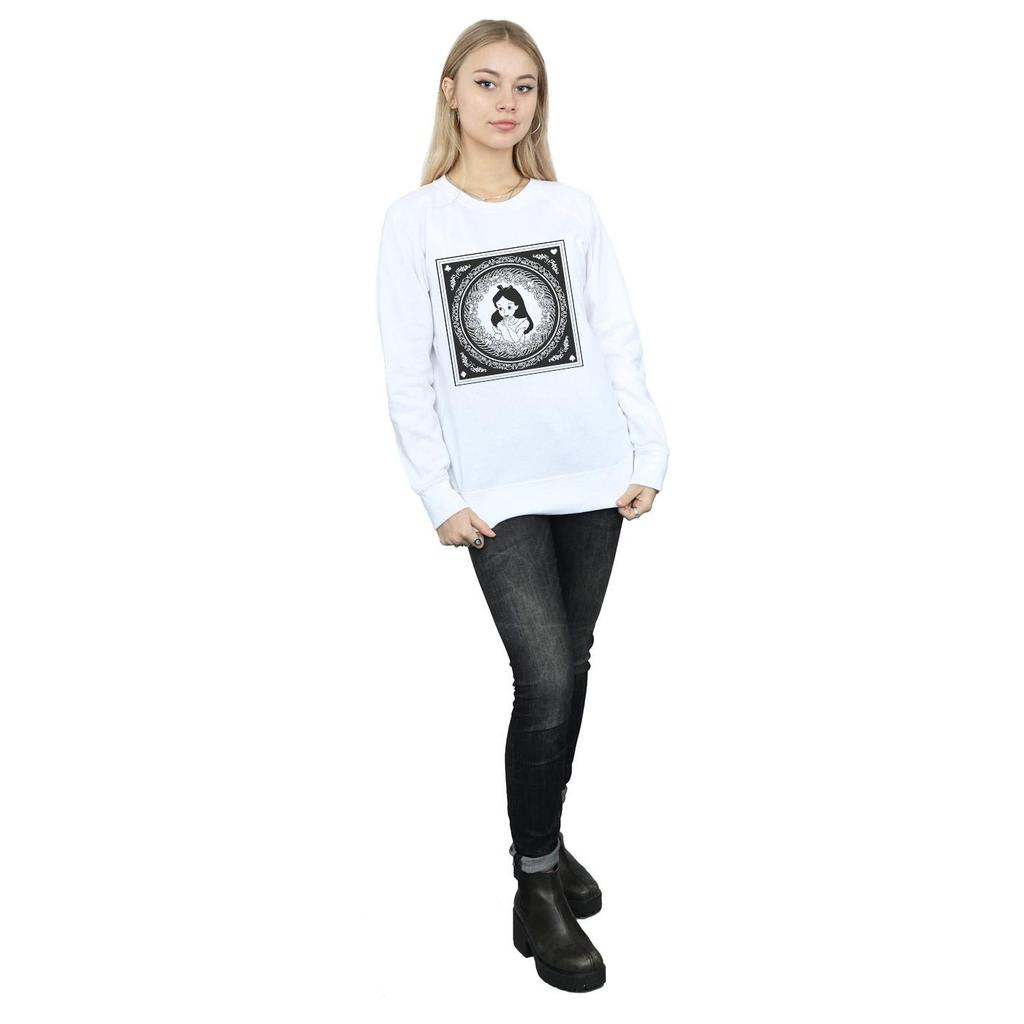 Disney Womens/Ladies Alice In Wonderland Box Sweatshirt