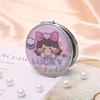 1 Handheld Mirror, Cute Double-sided Mirror, Folding Makeup Mirror, Students Carry a Mini Mirror with Them